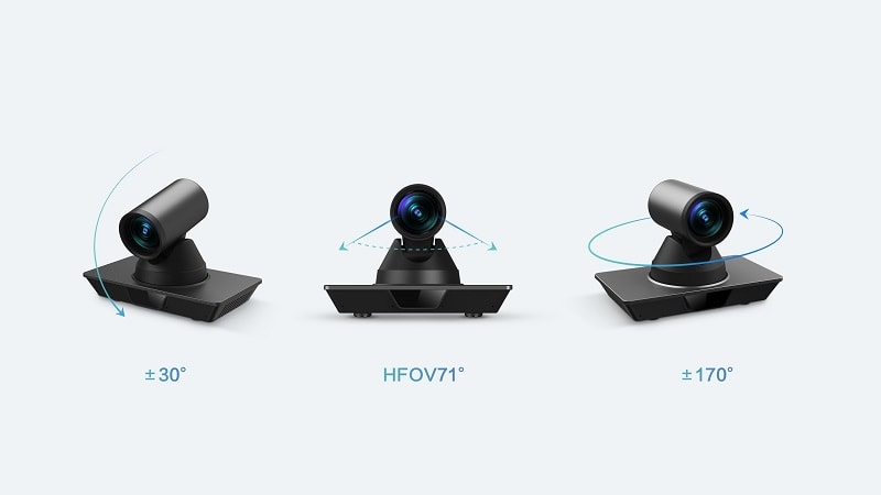 Camera Trực Tuyến Maxhub PTZ UC P20 có thể xoay và nghiêng